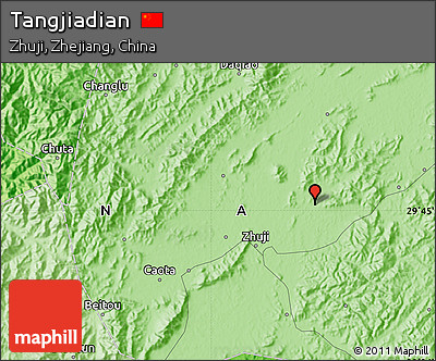 Political Map of Tangjiadian