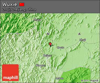 Political Map of Wuxie