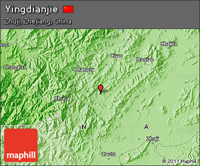 Political Map of Yingdianjie