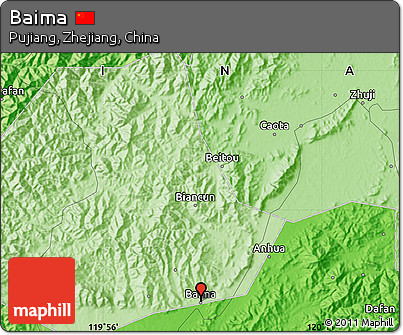 Political Map of Baima