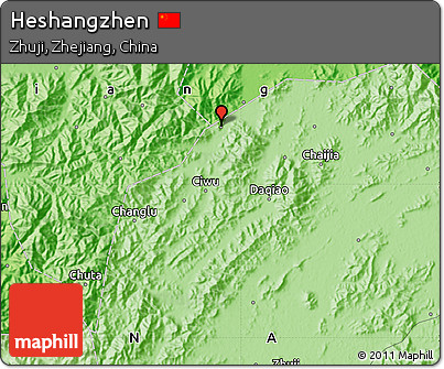 Political Map of Heshangzhen