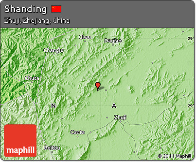 Political Map of Shanding