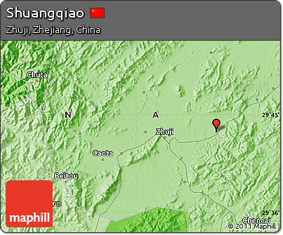 Political Map of Shuangqiao