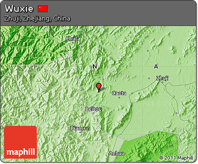 Political Map of Wuxie