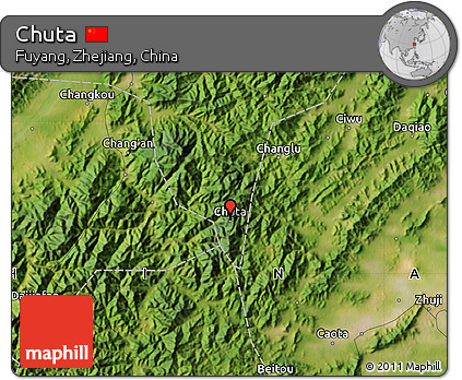 Satellite Map of Chuta