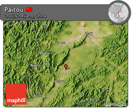Satellite Map of Paitou