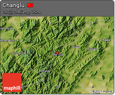Satellite Map of Changlu