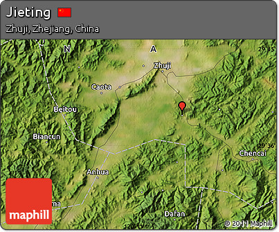 Satellite Map of Jieting