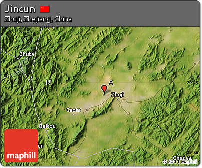Satellite Map of Jincun
