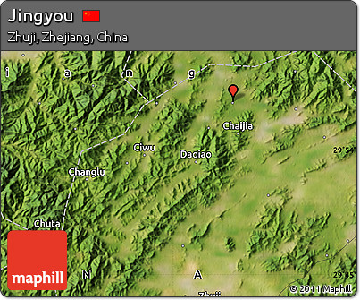 Satellite Map of Jingyou