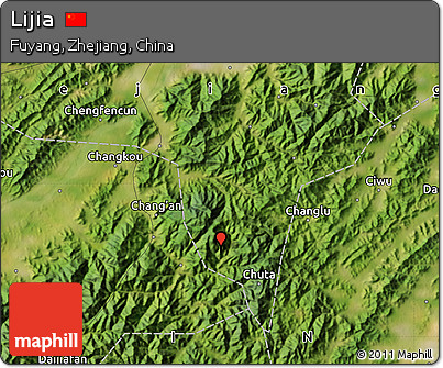 Satellite Map of Lijia