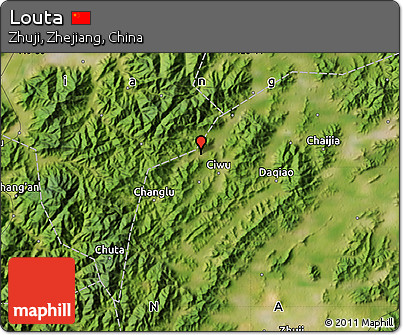 Satellite Map of Louta
