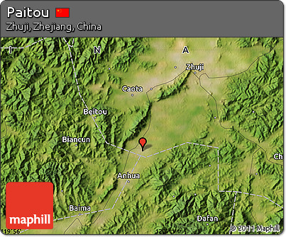 Satellite Map of Paitou