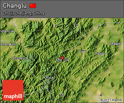 Satellite Map of Changlu