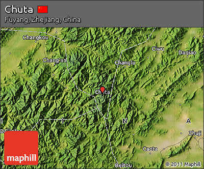 Satellite Map of Chuta
