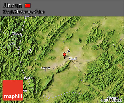 Satellite Map of Jincun
