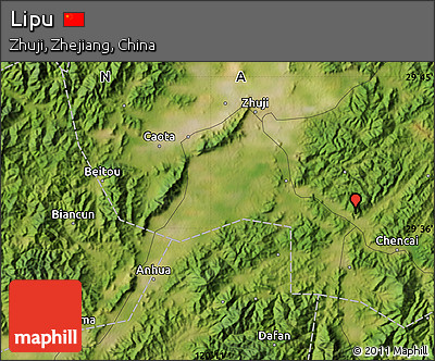 Satellite Map of Lipu