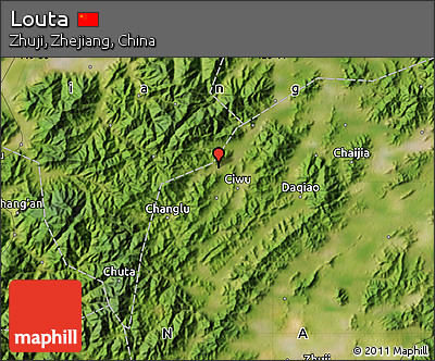 Satellite Map of Louta