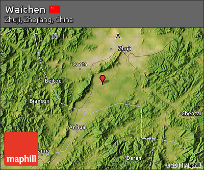 Satellite Map of Waichen
