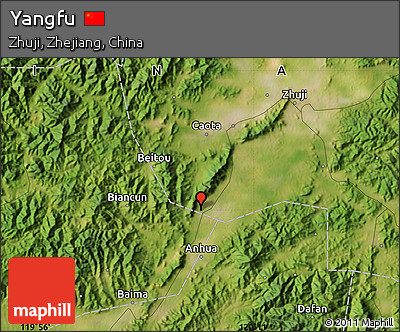 Satellite Map of Yangfu