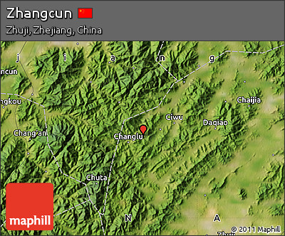 Satellite Map of Zhangcun