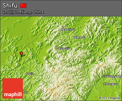 Physical 3D Map of Shifu