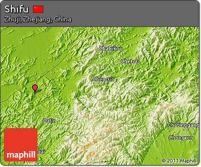 Physical 3D Map of Shifu