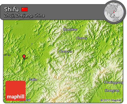 Physical Map of Shifu