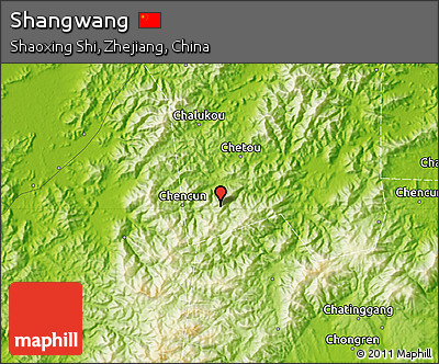 Physical Map of Shangwang