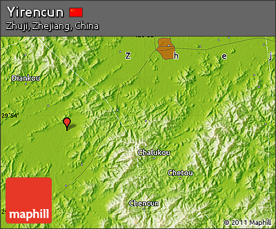 Physical Map of Yirencun