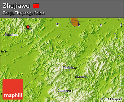 Physical Map of Zhujiawu