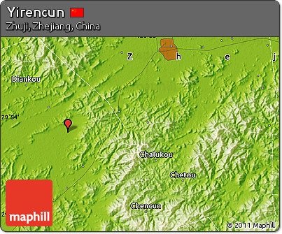 Physical Map of Yirencun
