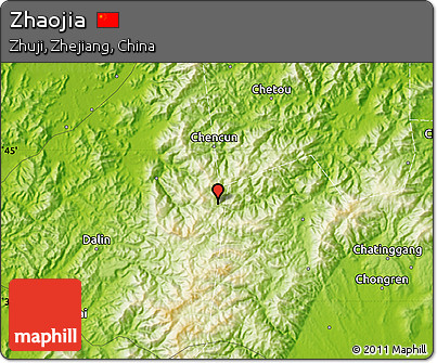 Physical Map of Zhaojia