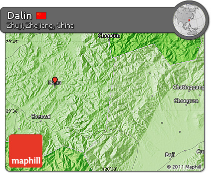 Political Map of Dalin