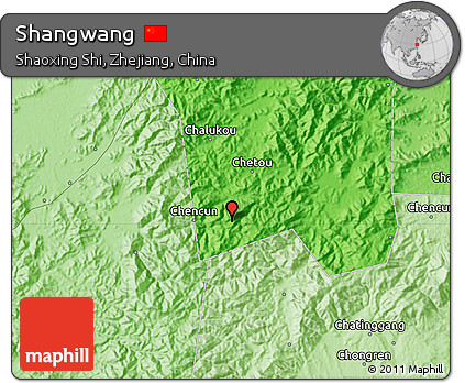 Political Map of Shangwang