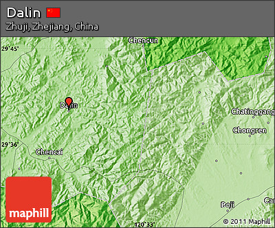 Political Map of Dalin
