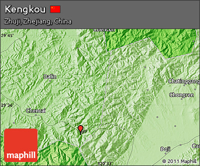 Political Map of Kengkou