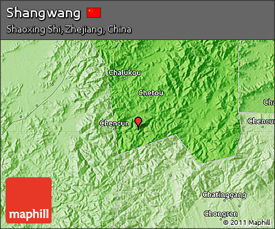 Political Map of Shangwang