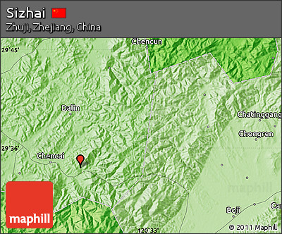 Political Map of Sizhai
