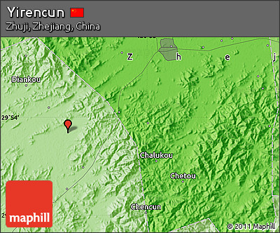 Political Map of Yirencun