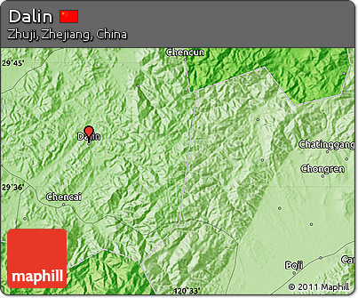 Political Map of Dalin