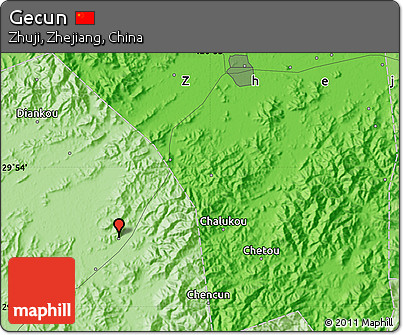 Political Map of Gecun