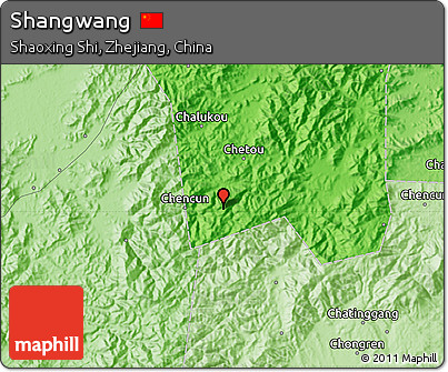 Political Map of Shangwang
