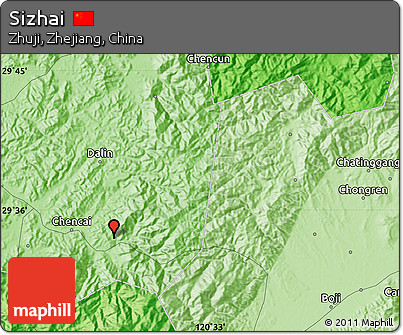 Political Map of Sizhai