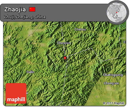 Satellite Map of Zhaojia