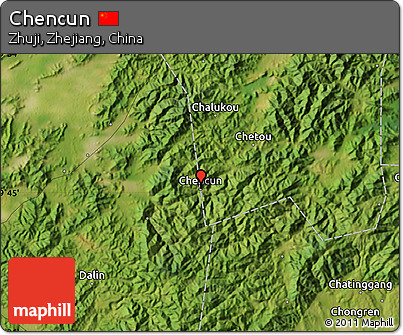 Satellite Map of Chencun