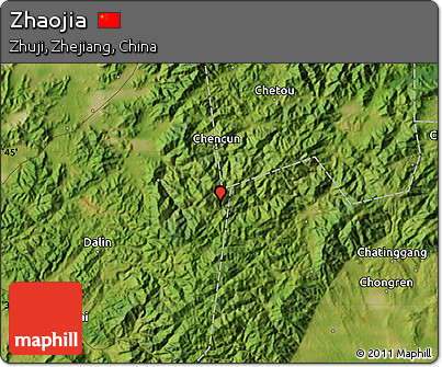 Satellite Map of Zhaojia