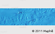 Shaded Relief Panoramic Map of the area around 29° 44' 59" N, 122° 19' 29" W