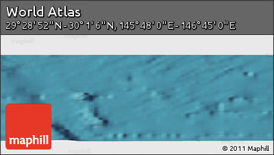 Satellite Panoramic Map of the Area around 29° 44' 59" N, 146° 16' 30" E
