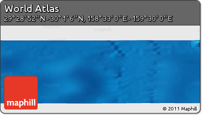 Physical Panoramic Map of the Area around 29° 44' 59" N, 159° 1' 30" E